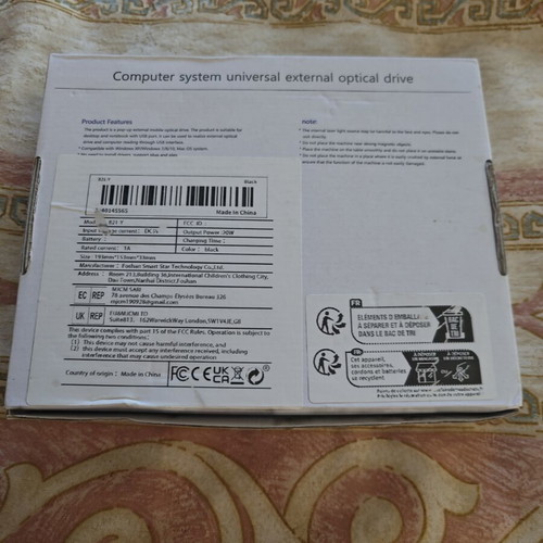 Ultra Thin Optical Drive USB External CD/DVD Drive like new
