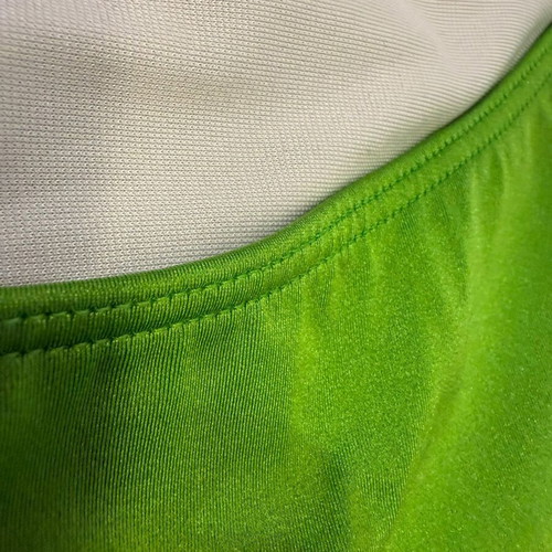 Med bikini slip used, green with white gift