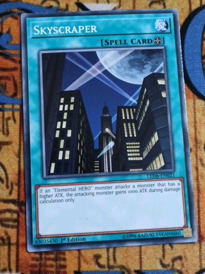 Skyscraper Field Spell κάρτα Yu-Gi-Oh! σαν καινούργιο