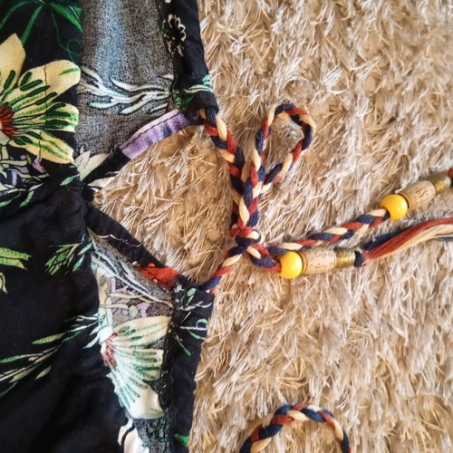 Toi&Moi dress like new, cotton multicolor with elastic waist