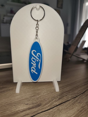 Ford 3D Printed Keychain new