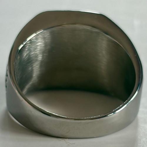 Red Stone Signet Ring size 12 brand new, 316L stainless steel