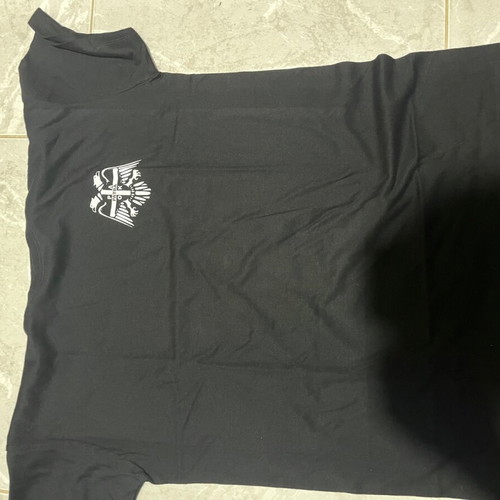 Paok Fc short-sleeve shirt new, size S, black and white