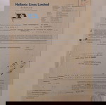  Φορτωτική (έγγραφο) από "HELLENIC LINES LIMITED" στο ατμόπλοιο "HELLAS", 02/10/1936.