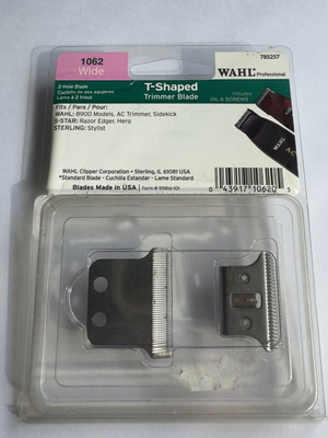 Wahl Professional 1062 Wide T-Blade (2-Hole) new