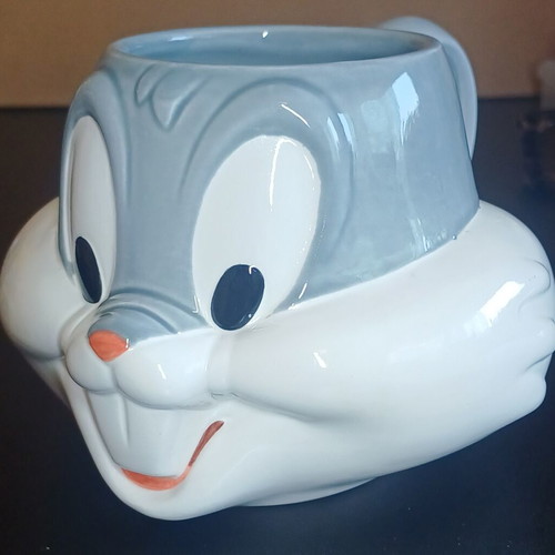 Ceramic Bugs Bunny 3D Mug 1992 Warner Bros