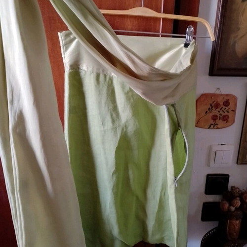 Salvari women's light green used, one size, summer pants