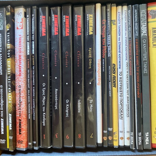 DVDs cinema movies like new with subtitles