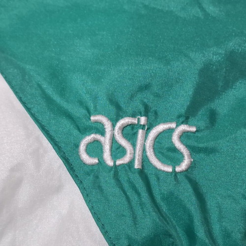 Panathinaikos Asics windbreaker jacket used, authentic 90s collectible