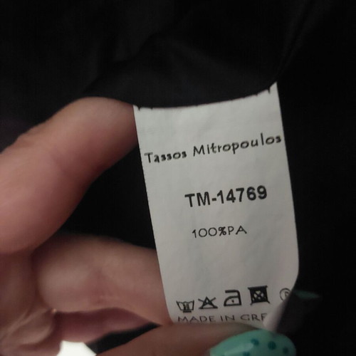 Black Jacket Tassos Mitropoulos size S like new