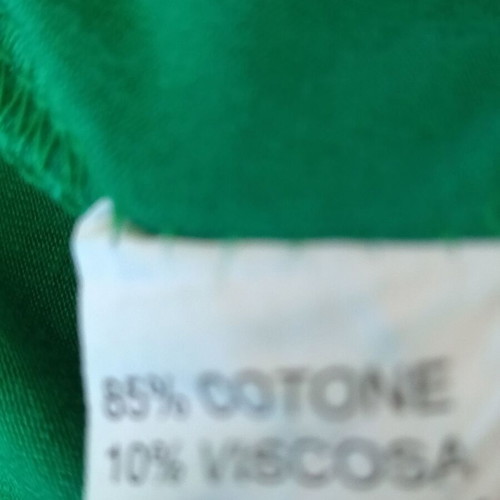 Women's top like new, green, with waist ties, size M