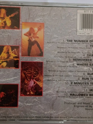 Iron Maiden A Real Dead One CD used, Italian edition 1993