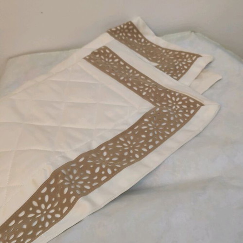 Pillow covers like new, set of 2, 48x48cm