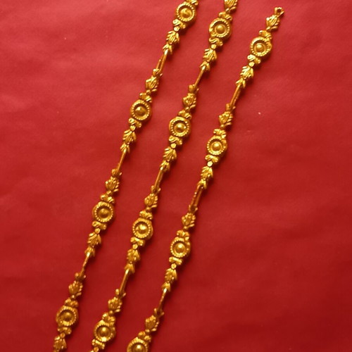 Brass chain used, set of all