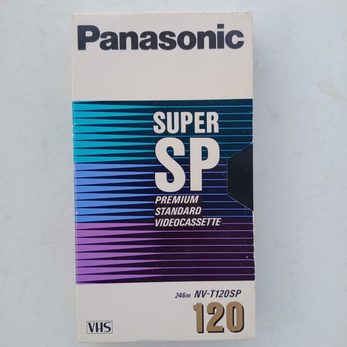 VHS tape refurbished with 1997 Supersport sports broadcasts
