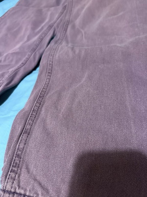 Wide leg purple jeans like new, size 38, Bershka