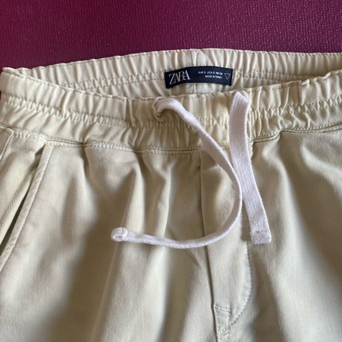 Zara joggers women's small beige like new
