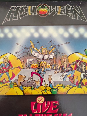 Helloween Live in the U.K. vinyl, metal