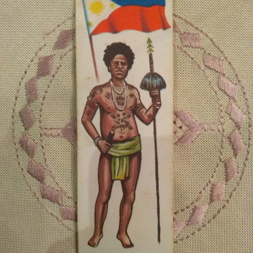 Card used No126 Philippines from Melo National Costumes collection