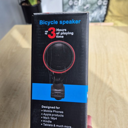 Bicycle speaker MA-861 new with handlebar mount and built-in mic