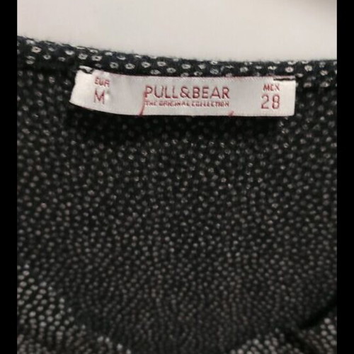 Pull & Bear 3/4 Sleeve Sweater M used, black and grey