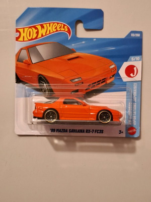Mazda Savanna RX-7 89' Hot Wheels new