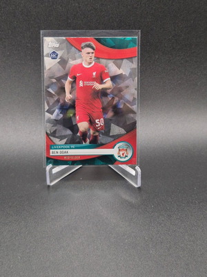 2023-24 Topps Liverpool FC Ben Doak #15 Rookie κάρτα μεταχειρισμένη