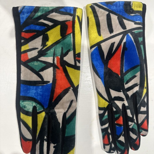 Gianni bijoux S.R.L women's gloves 100% viscose new, multicolor