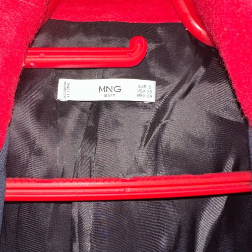 Mango military style jacket used, blue with red and gold details