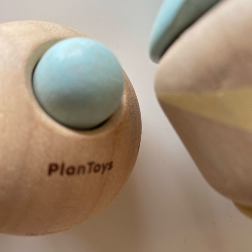 Plan Toys wooden baby toys used
