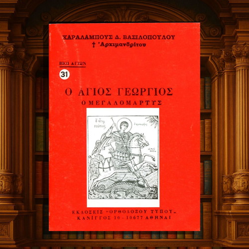 O Agios Georgios o Megalomartys book used, rare edition