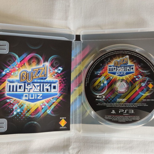 Παιχνίδι Buzz Μουσικό Quiz PS3 μεταχειρισμένο για PlayStation 3