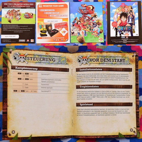 One Piece: Unlimited World Red PS3 game very good to excellent condition
