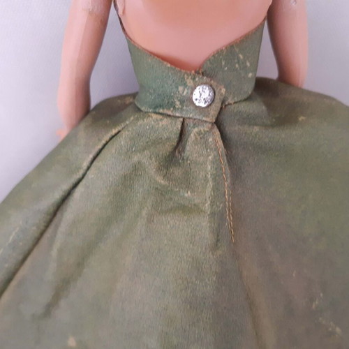 El Greco 1980s Bibi Bo doll dress used, Golden Vision with wear