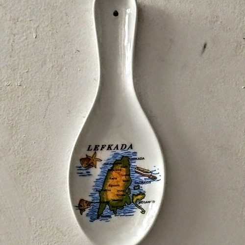 Lefkada Porcelain Wall Decoration Spoon Like New