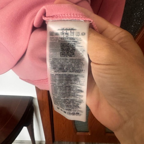 Guess short women's hoodie like new, pink, size S/M