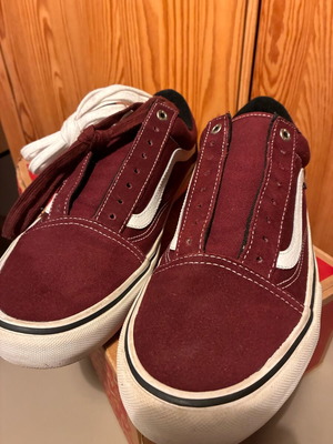 Vans Old Skool Pro-Skate παπούτσια από σουέντ μέγεθος EU43 σαν καινούργιο, μπορντώ