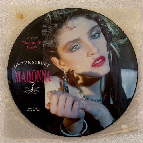 Madonna On the Street 12'' picture disc like new