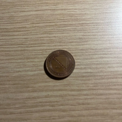 Coin of Bosnia and Herzegovina new, rare and authentic