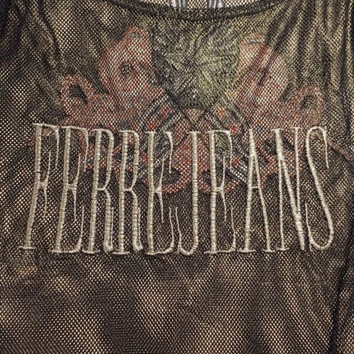 Ferre Jeans vintage evening blouse size M like new