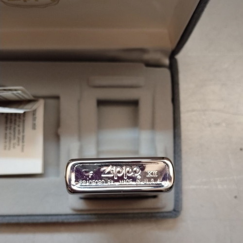 Zippo 300 Million Anniversary Lighter 1996 like new with velvet case