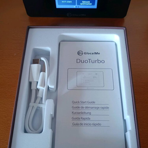 GlocalMe Duo Turbo mobile WiFi hotspot like new
