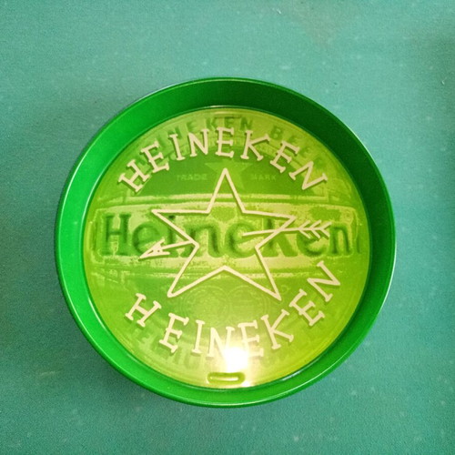 Heineken promotional beer tray new 32.5cm