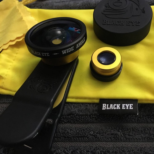Black Eye Lens Combo smartphone telephoto lens like new