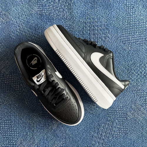 Nike Court Vision Alta women's sneakers, black, size 37.5