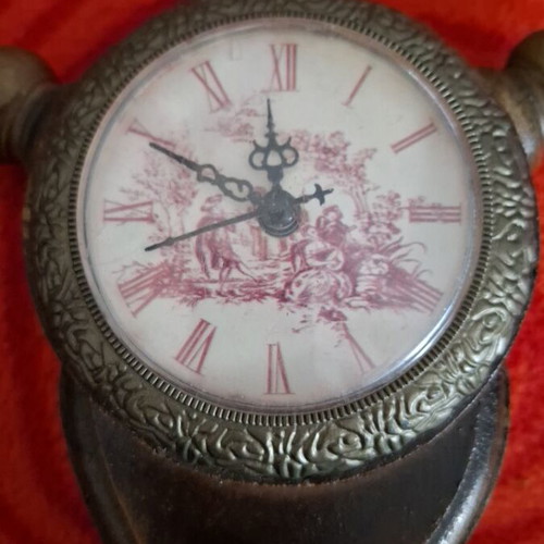 Table clock used in classic or Victorian style
