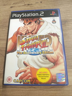 Hyper Street Fighter II The Anniversary Edition PlayStation 2 like new