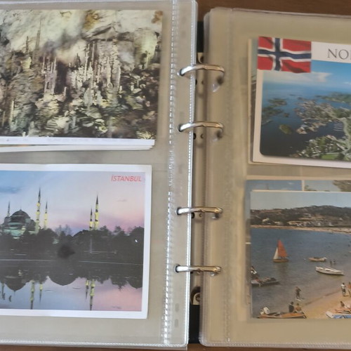 Leuchtturm hardcover album with 72 architectural postcards, like new