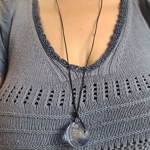Women's handmade adjustable necklace