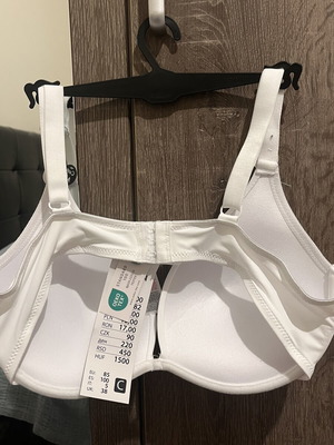 Bra 85C new, white